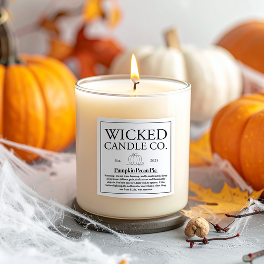 Wicked Pumpkin Pecan Pie